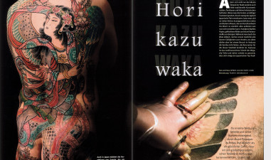 Horikazu Japanese tattoo master